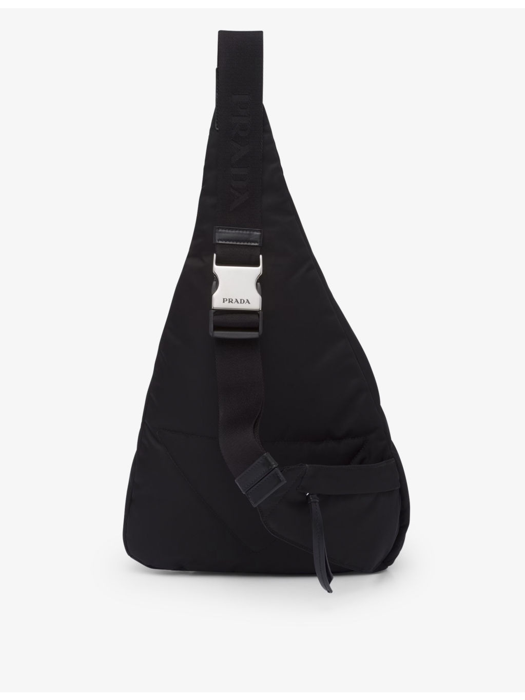 Re-Nylon recycled-nylon and leather backpack - 3