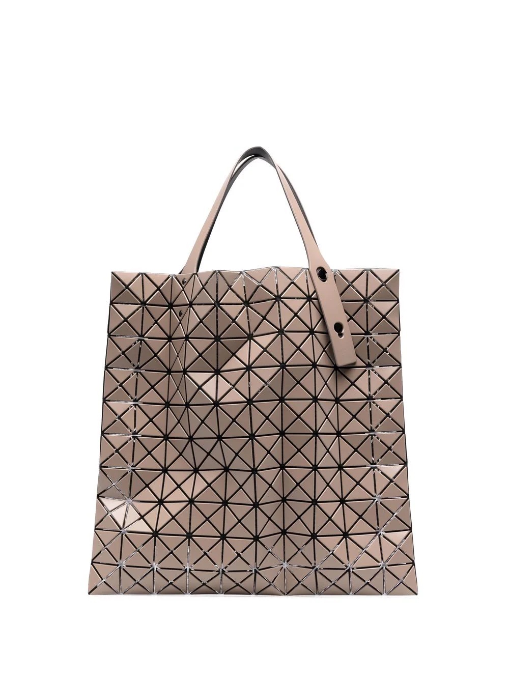 Prism geometric-panel tote bag - 1