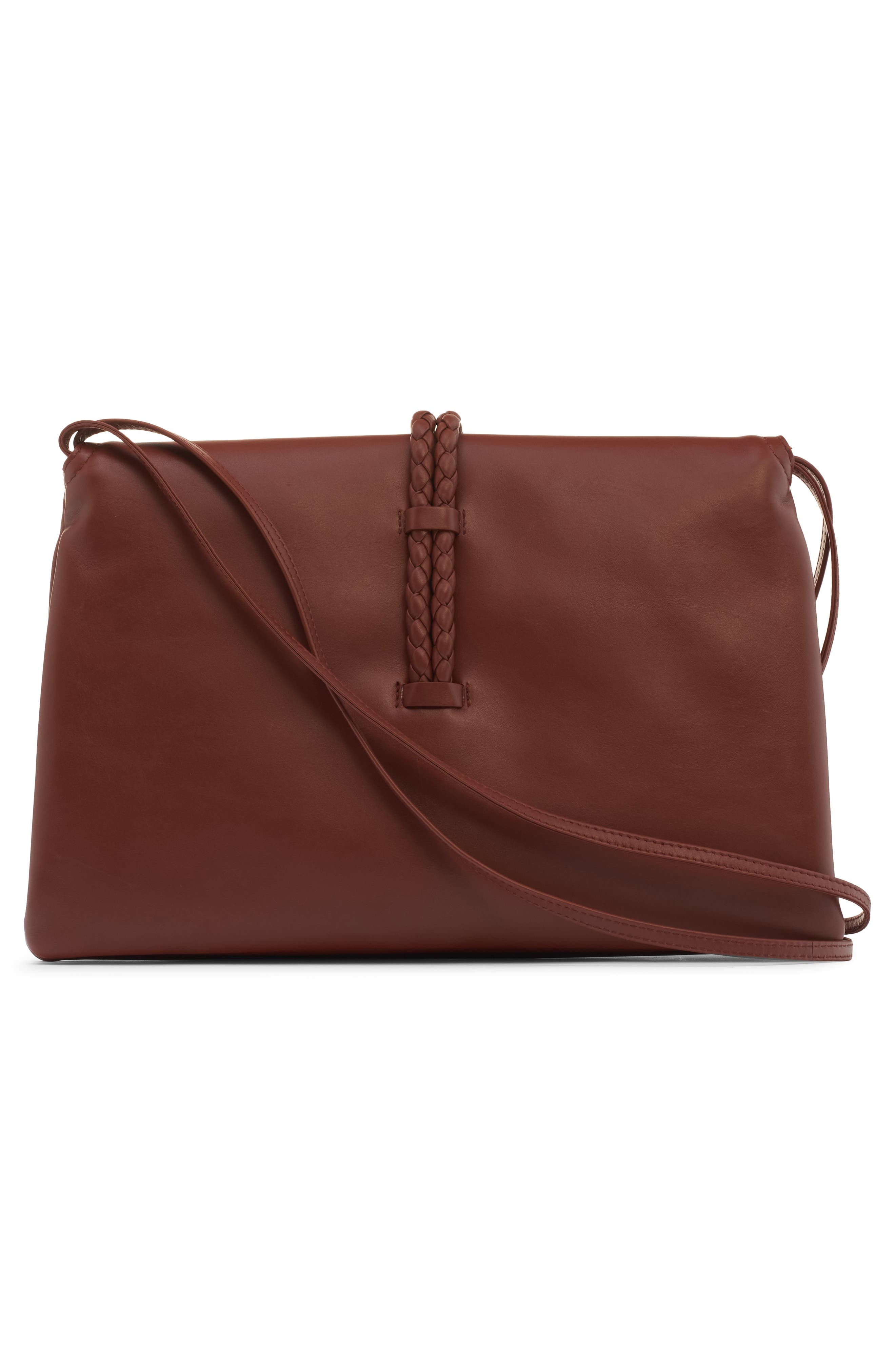 Bottega Veneta Medium Liberta Leather Shoulder Bag in 2506 Sapele-Muse Brass at Nordstrom - 4