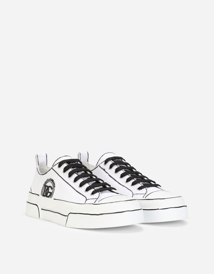 Hand-painted canvas Portofino Light sneakers - 2