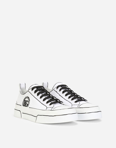 Dolce & Gabbana Hand-painted canvas Portofino Light sneakers outlook