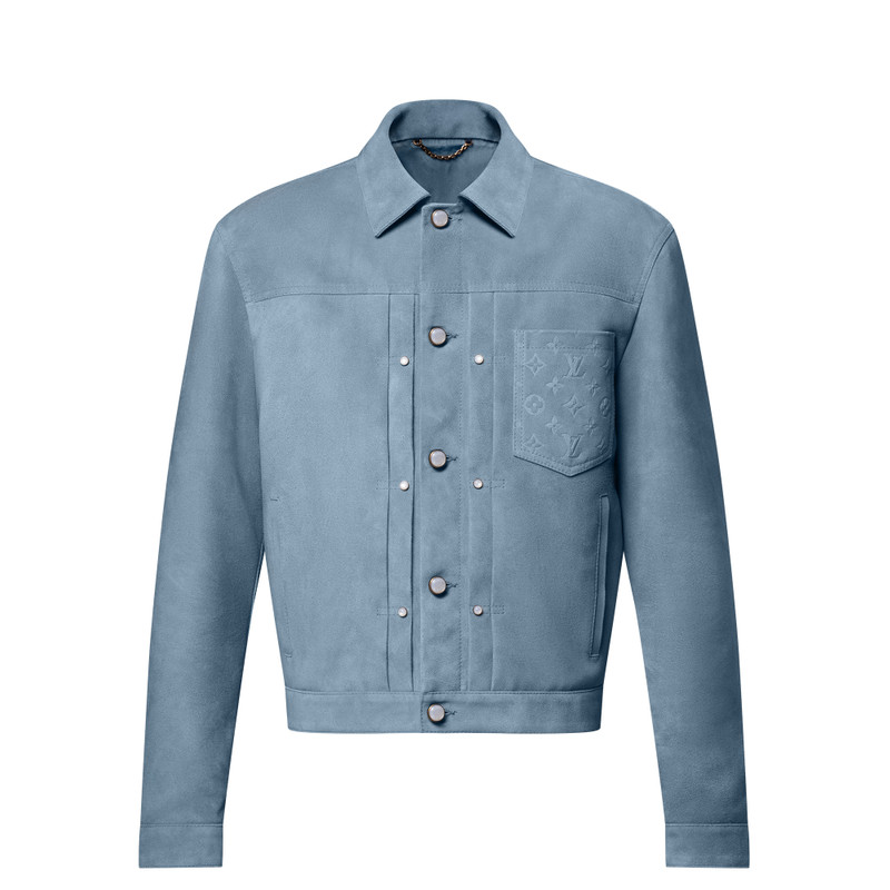 Suede Leather Type II Trucker Jacket 1