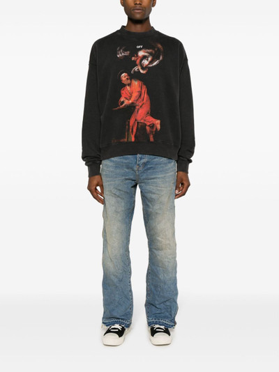 Off-White S.Matthew cotton sweatshirt outlook