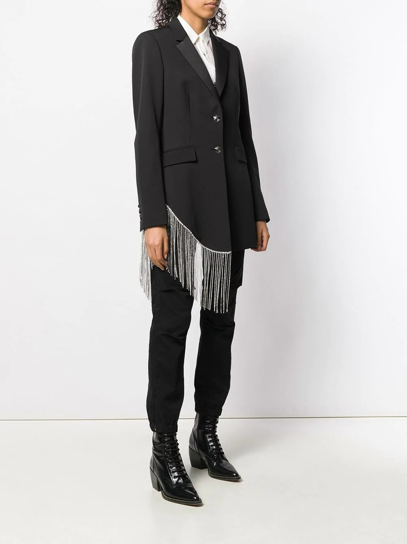 crystal fringe blazer 3