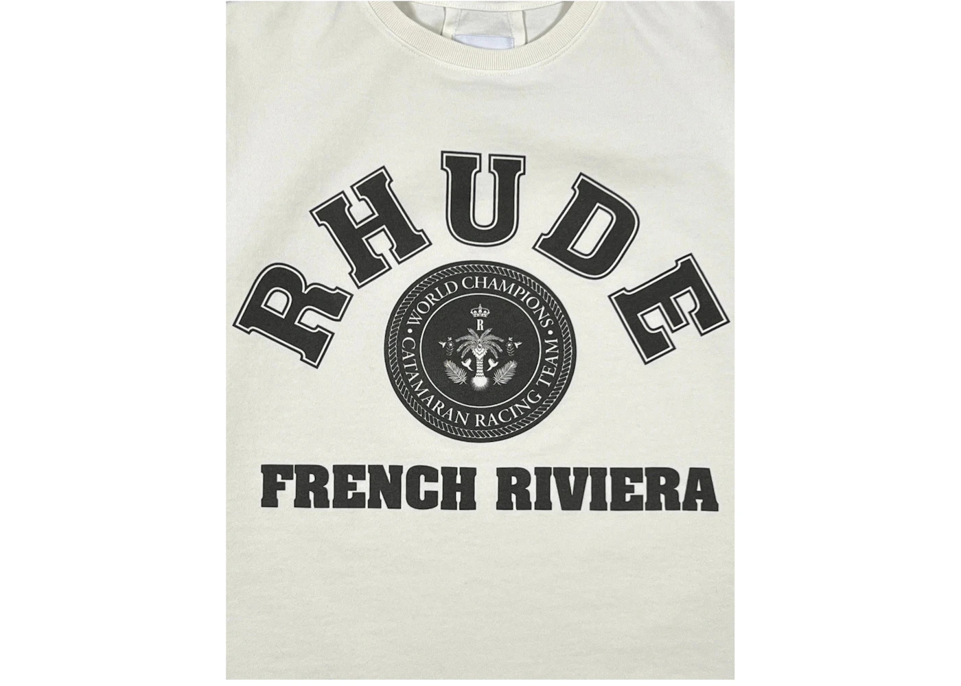 Rhude French Riviera Tee White - 2