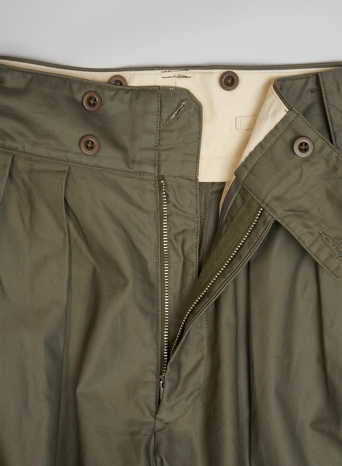 50's Battle Dress Pant in Green - 3