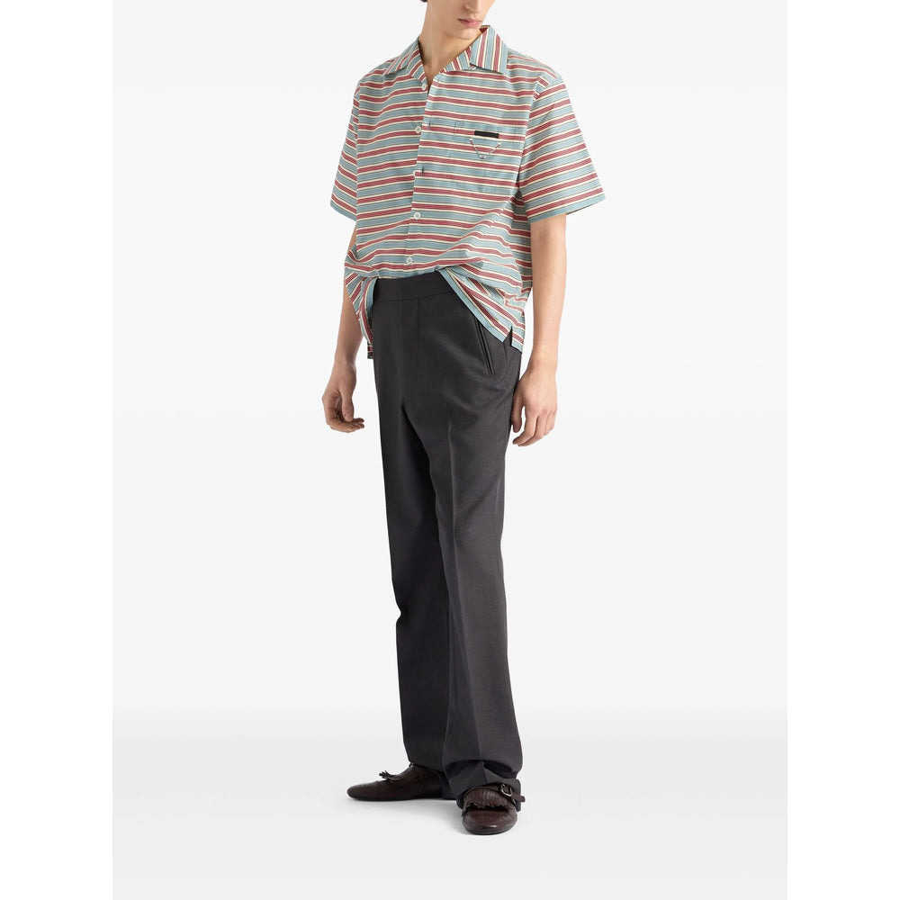 Prada Blue Shirts Men - 4