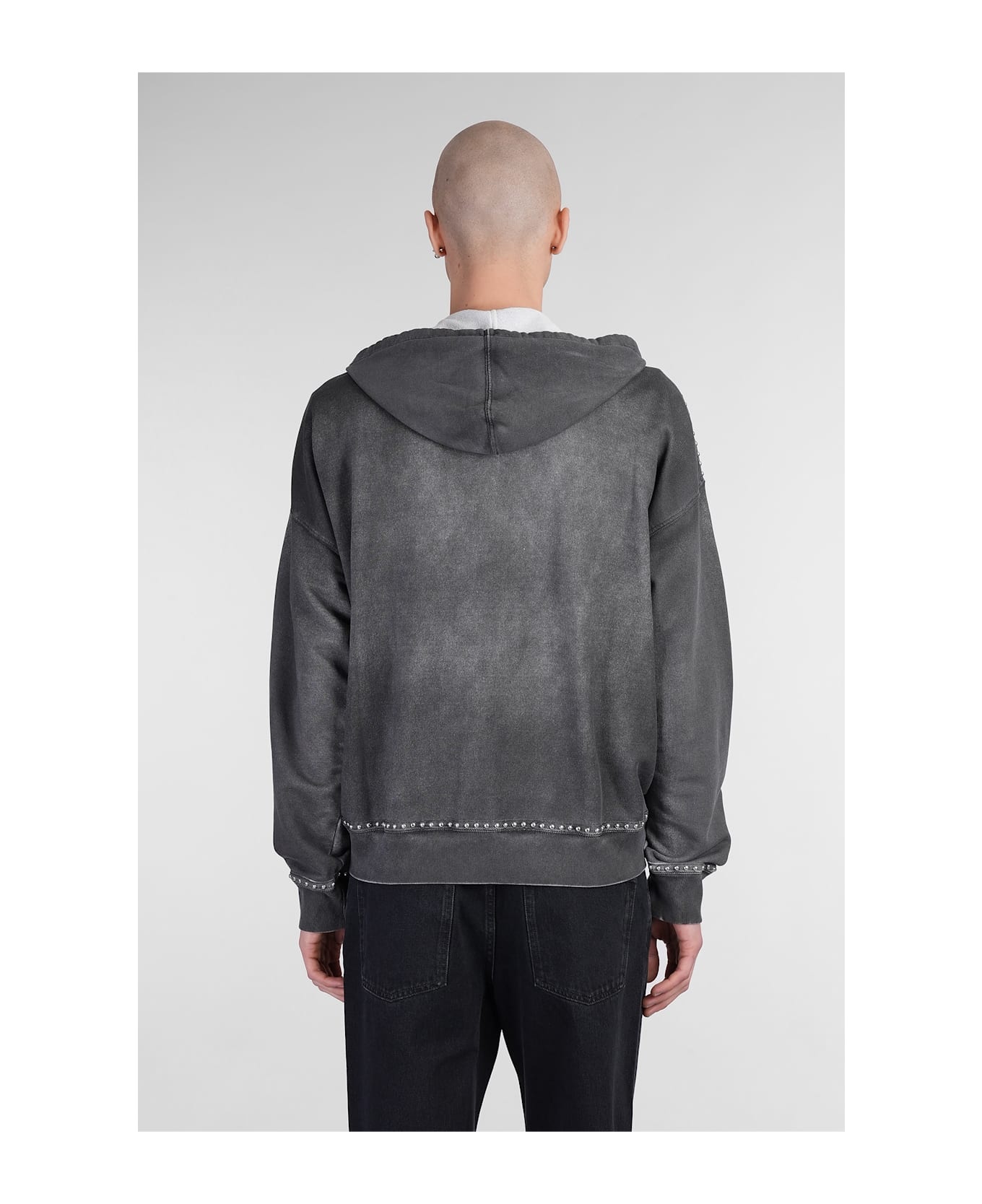 Sweatshirt In Grey Cotton - 3