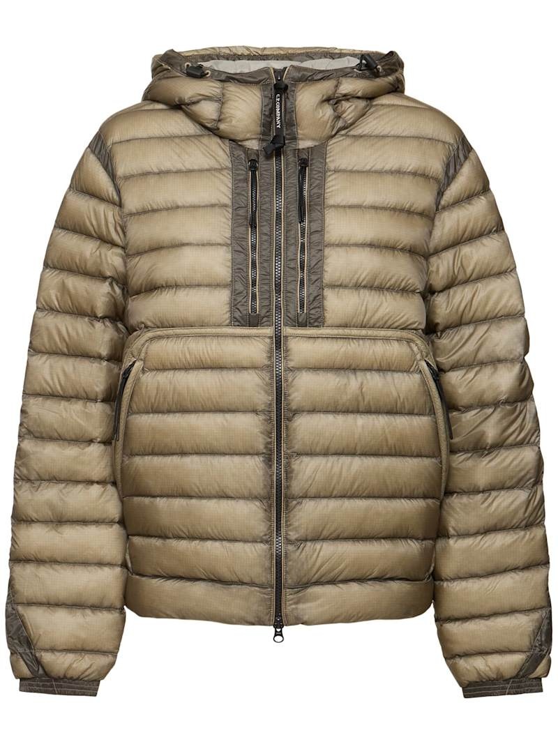 C.P. Company D.D. Shell goggle down jacket | luisaviaroma | REVERSIBLE