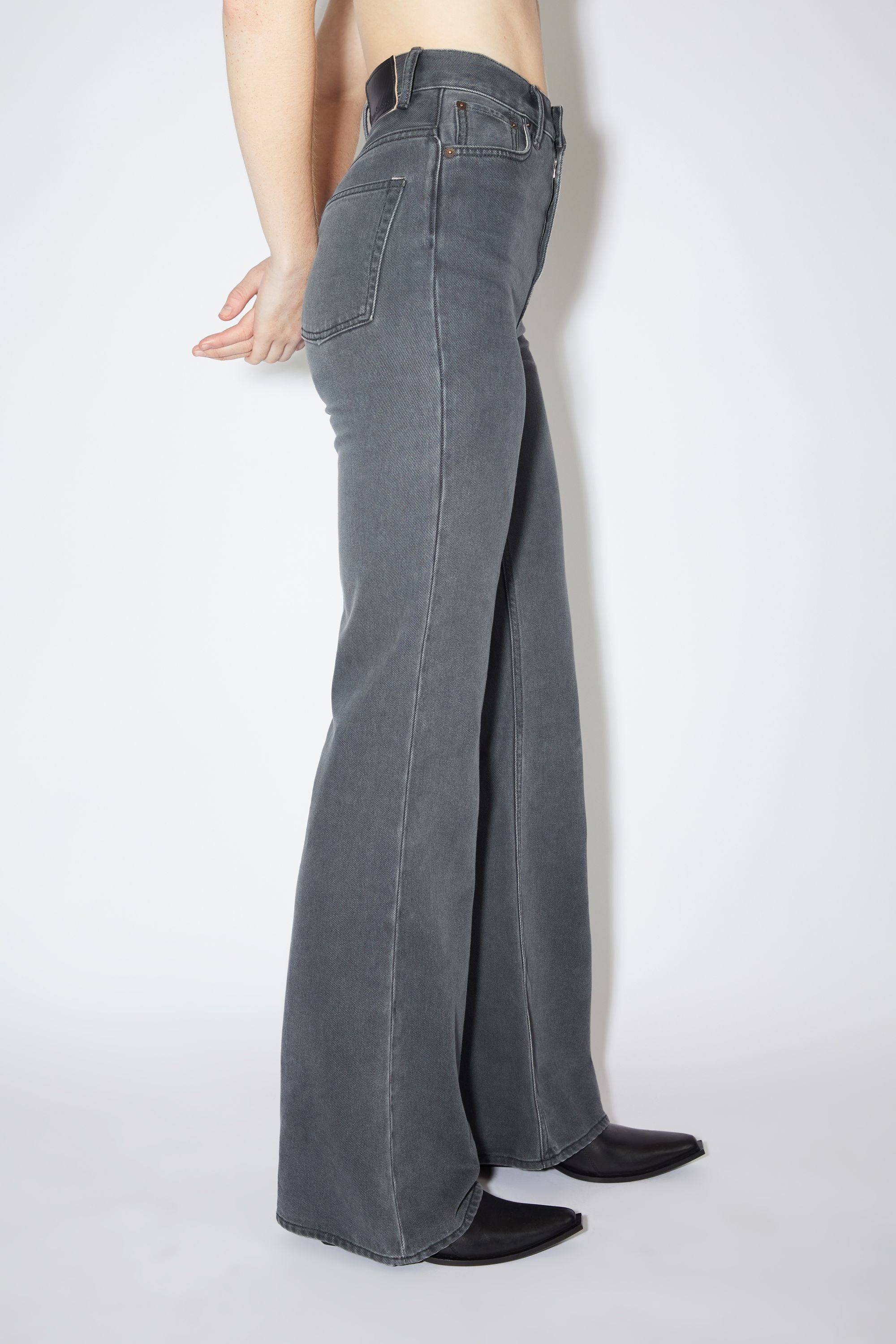 Bootcut fit jeans - Dark grey - 5