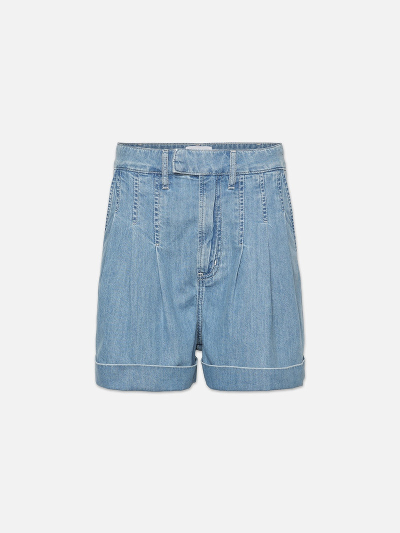 Pleated Wide Cuff Short in Rhythm 1