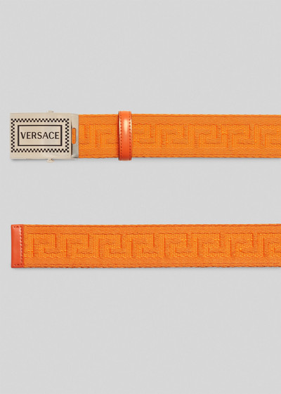 VERSACE 90s Vintage Logo Belt outlook