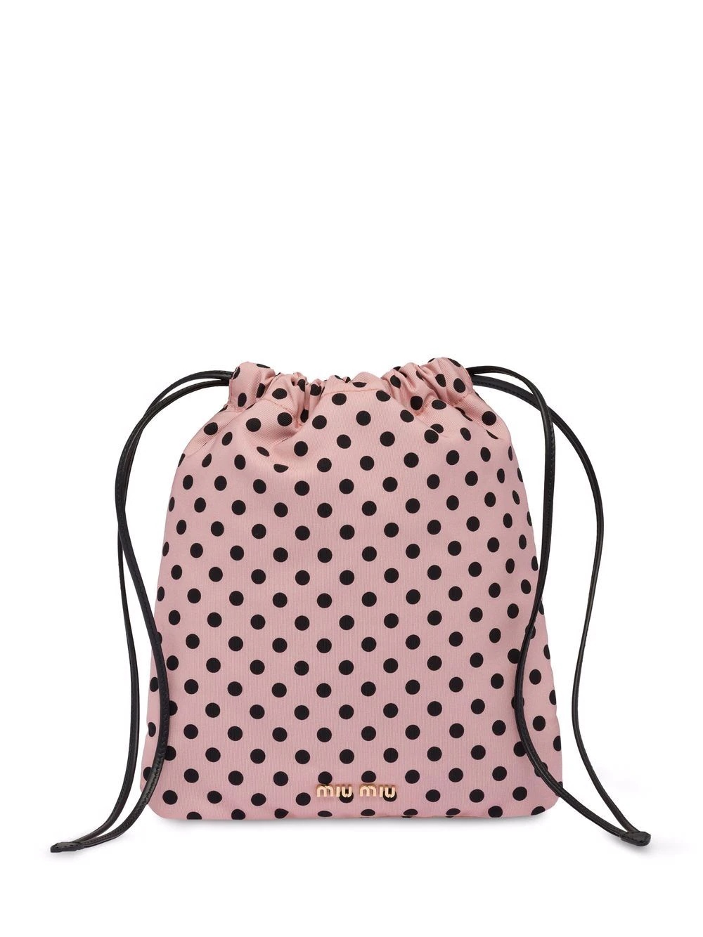 Faille-polka dot bag - 1