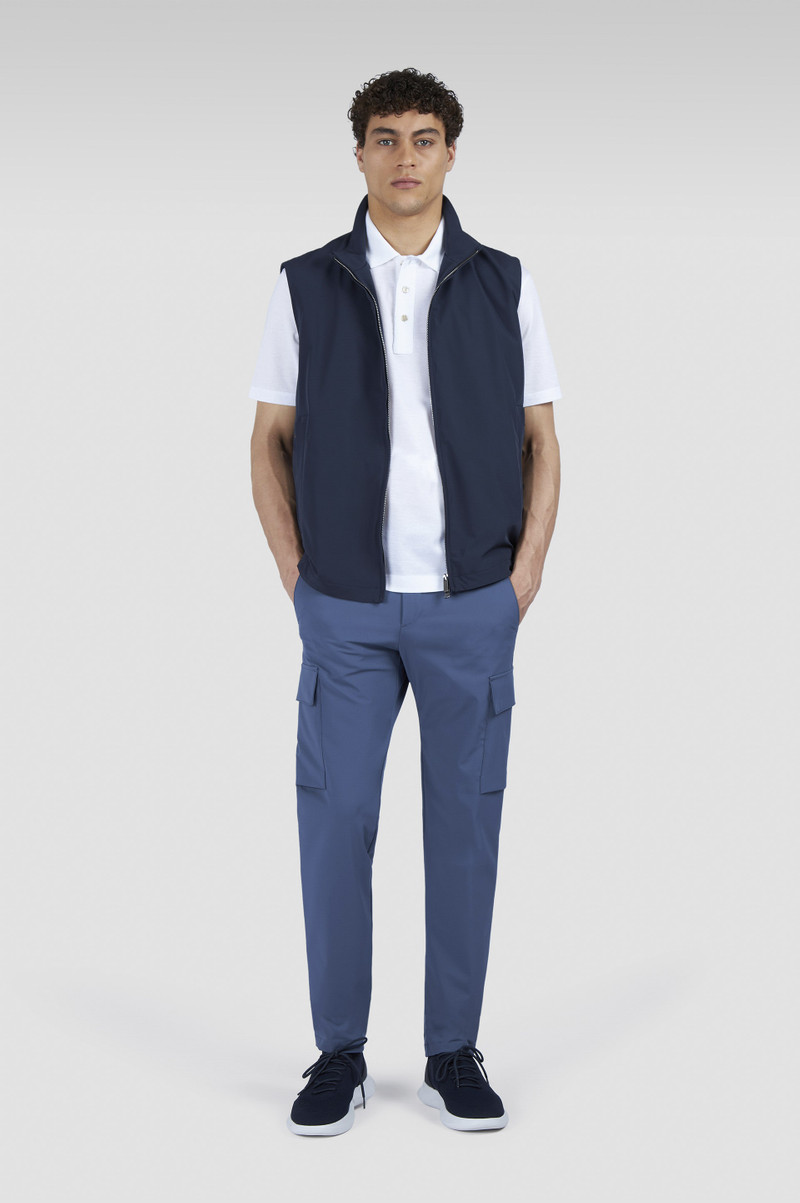 Paul & Shark TYPHOON® RE-4X4 STRETCH VEST WITH SHARK FIN outlook