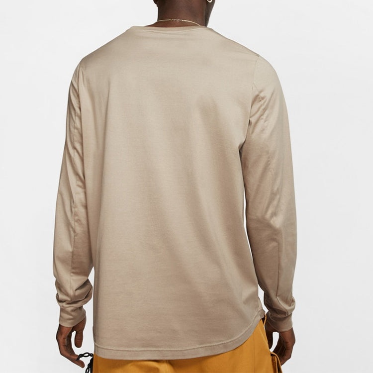 Nike Lab LBJ Long-Sleeve T-Shirt 'Khaki Green' AA7106-247 - 4