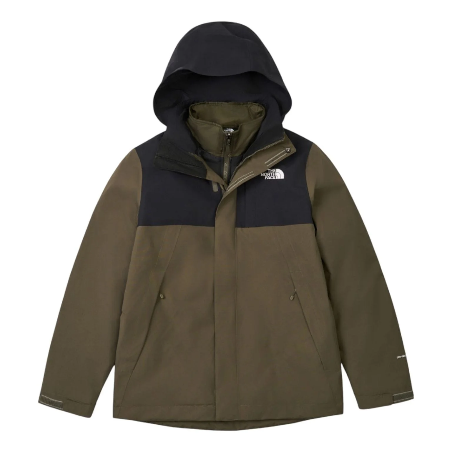 THE NORTH FACE Dryvent Waterproof 3-in-1 Jacket 'Taupe Green' NF0A8GJZ-21L - 1
