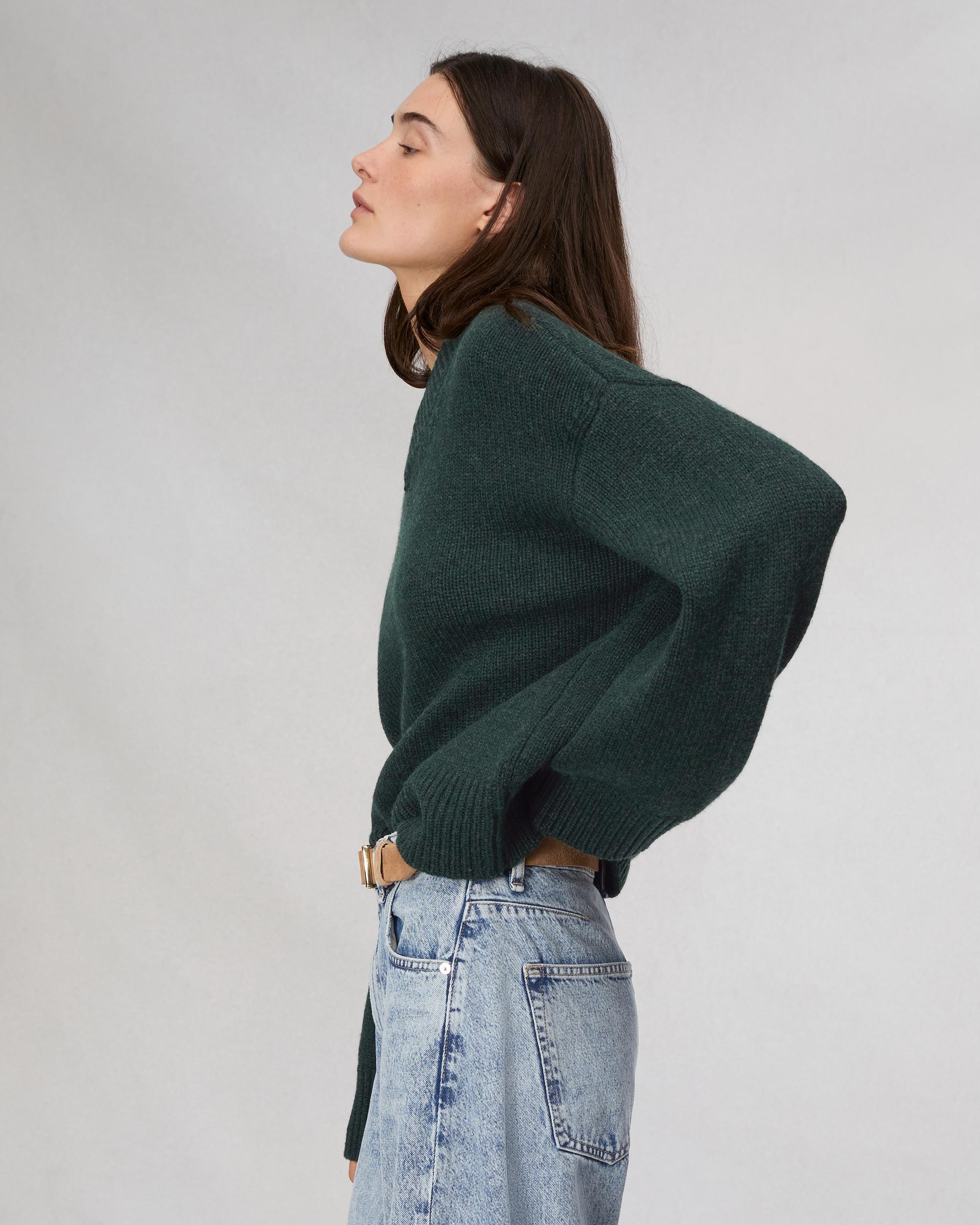 Danica V-Neck Sweater - 4