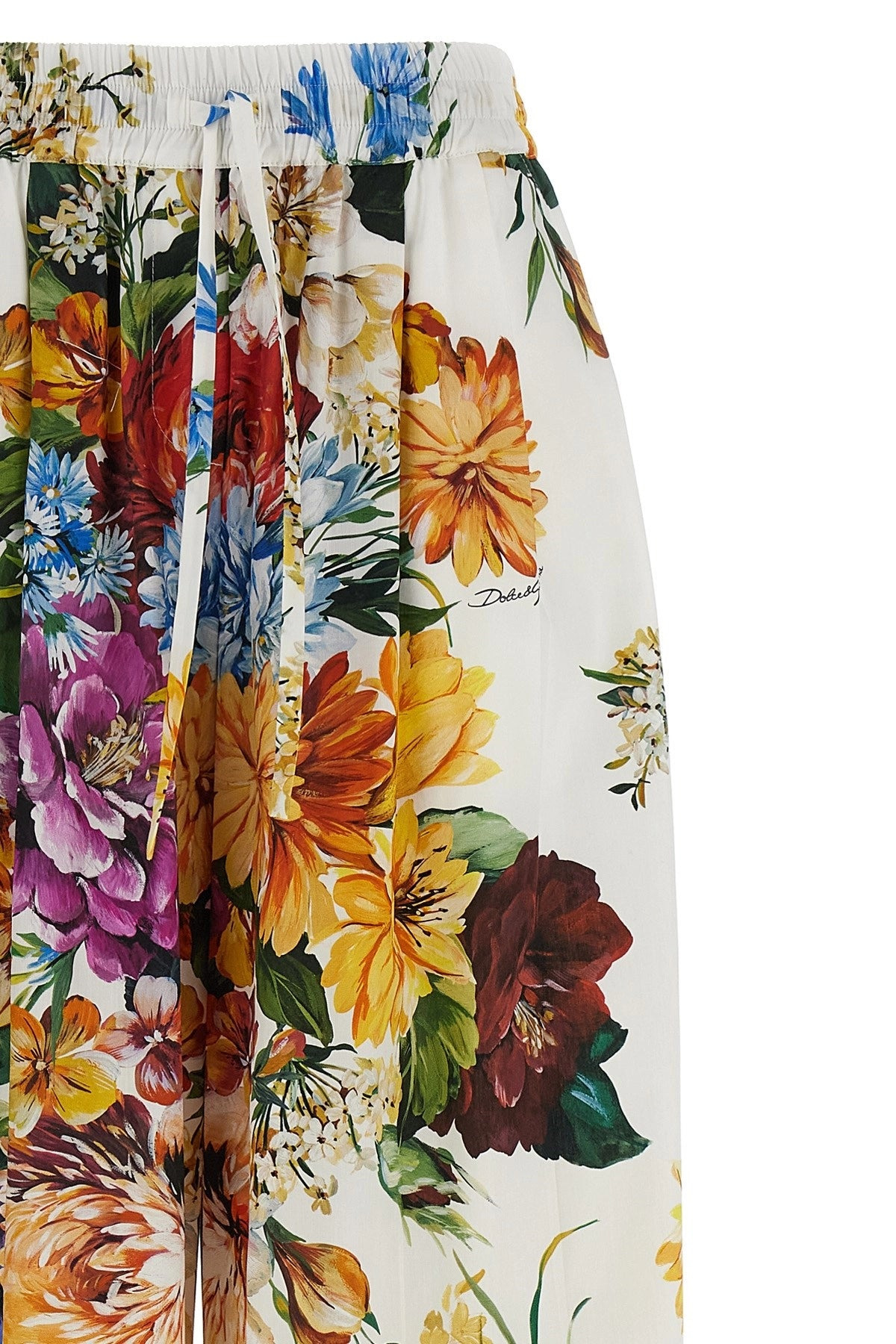 Dolce & Gabbana Women Floral Bouquet Printed Pants - 3