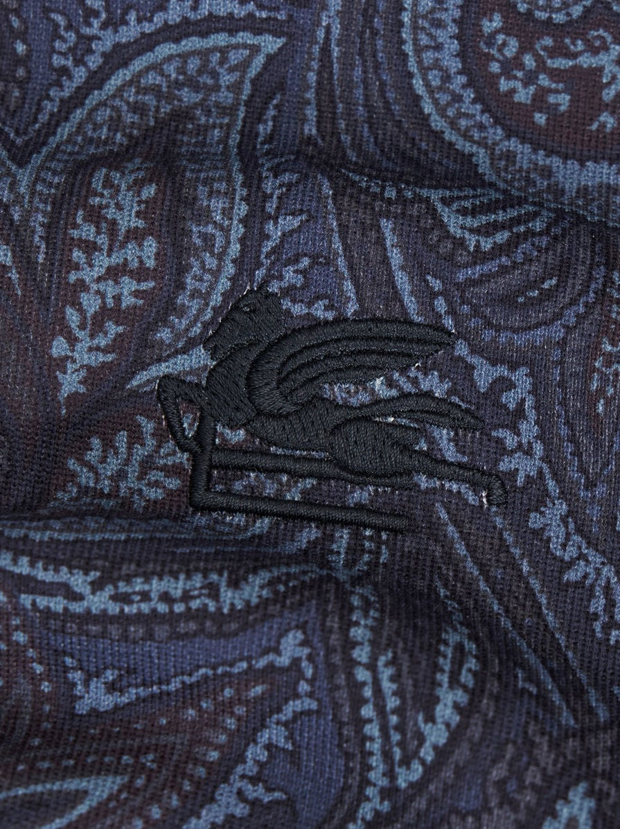 PAISLEY HOODED SWEATSHIRT - 7