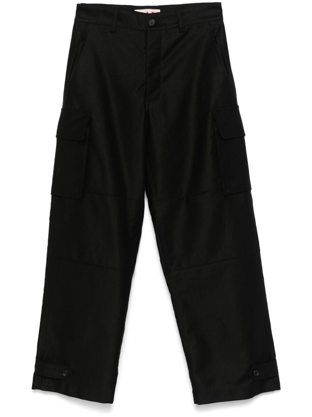 cotton cargo pants - 1