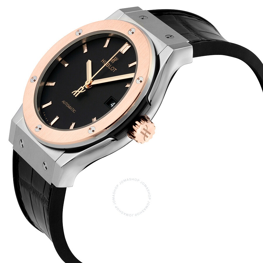 Hublot Classic Fusion Automatic Matte Black Dial Men's Watch 542.NO.1181.LR - 2
