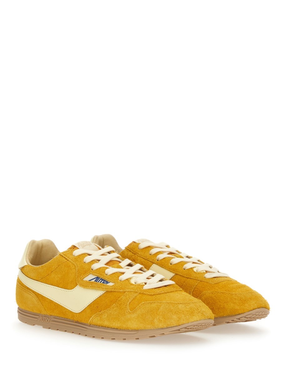 WINDSPIN SUEDE AND LEATHER SNEAKER - 2