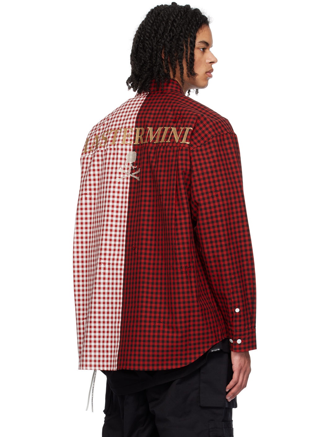Red Embroidered Shirt - 3