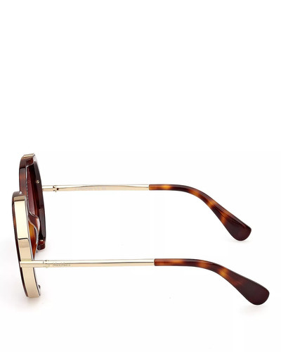 Max Mara Liz Geometric Sunglasses, 55mm outlook