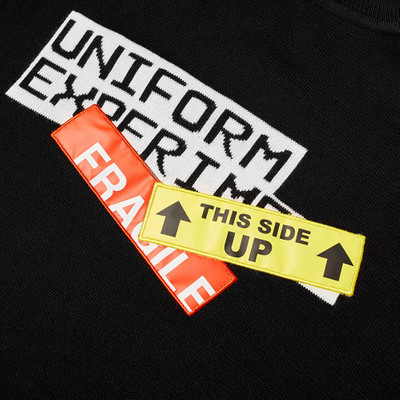 Uniform Experiment Uniform Experiment UE Attention Tags Crew Knit outlook