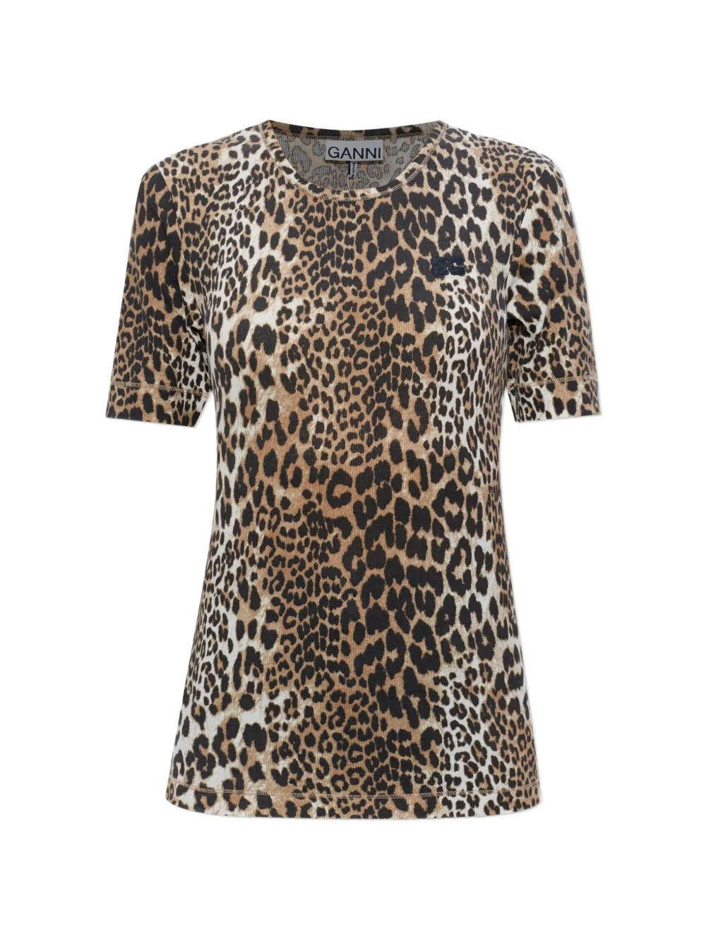 Ganni Women Organic Cotton T-Shirt - 1