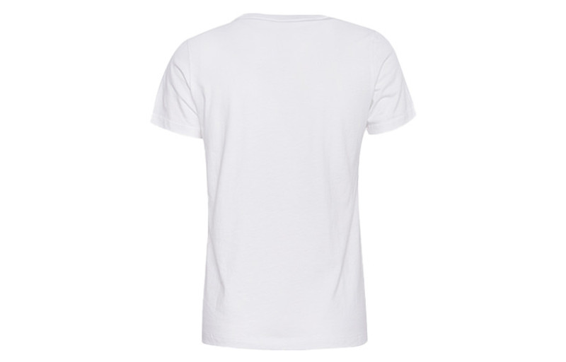 Converse Converse Classic Logo Printing Short Sleeve White 10009152-A01 outlook