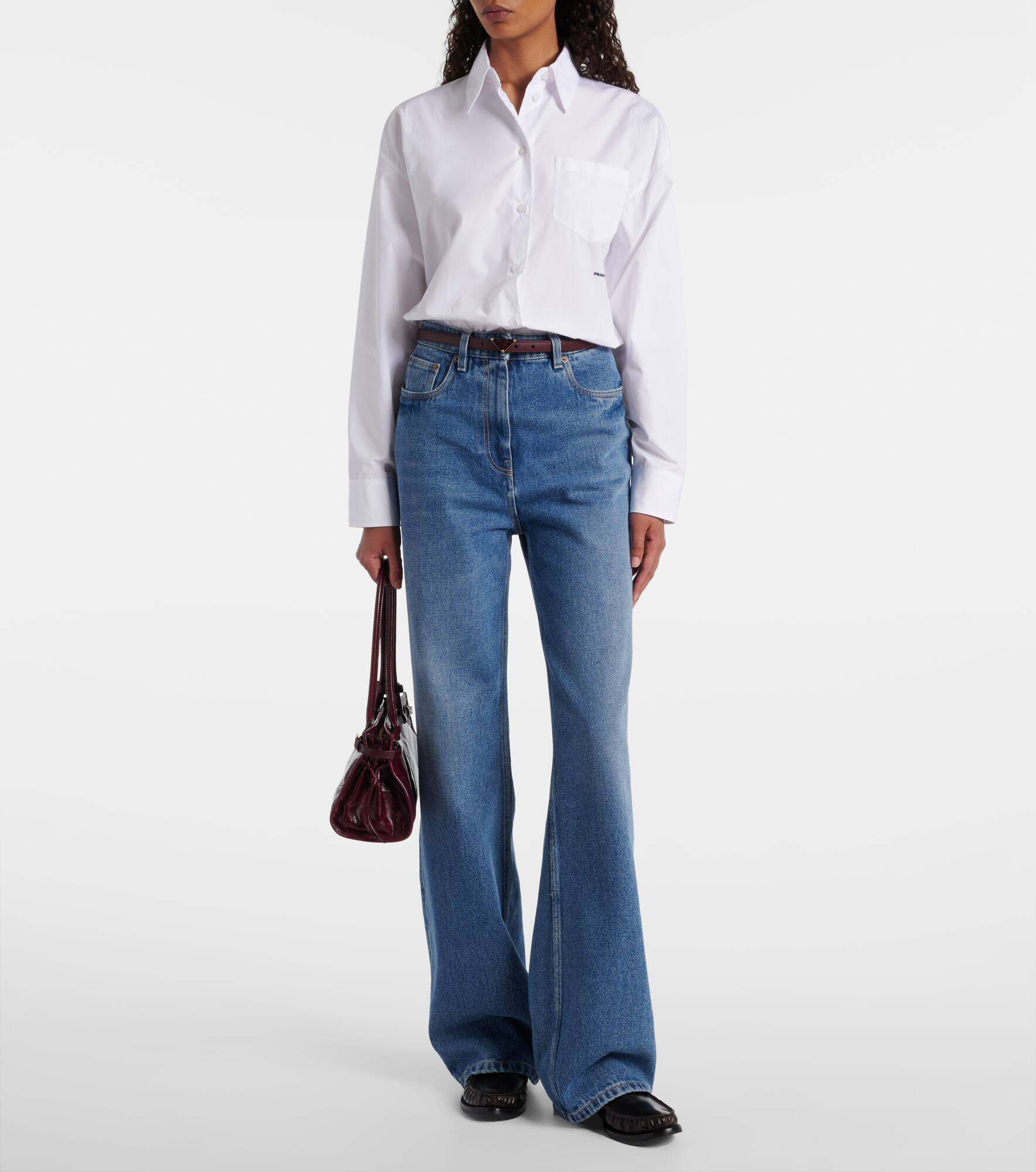 Cotton poplin shirt - 7
