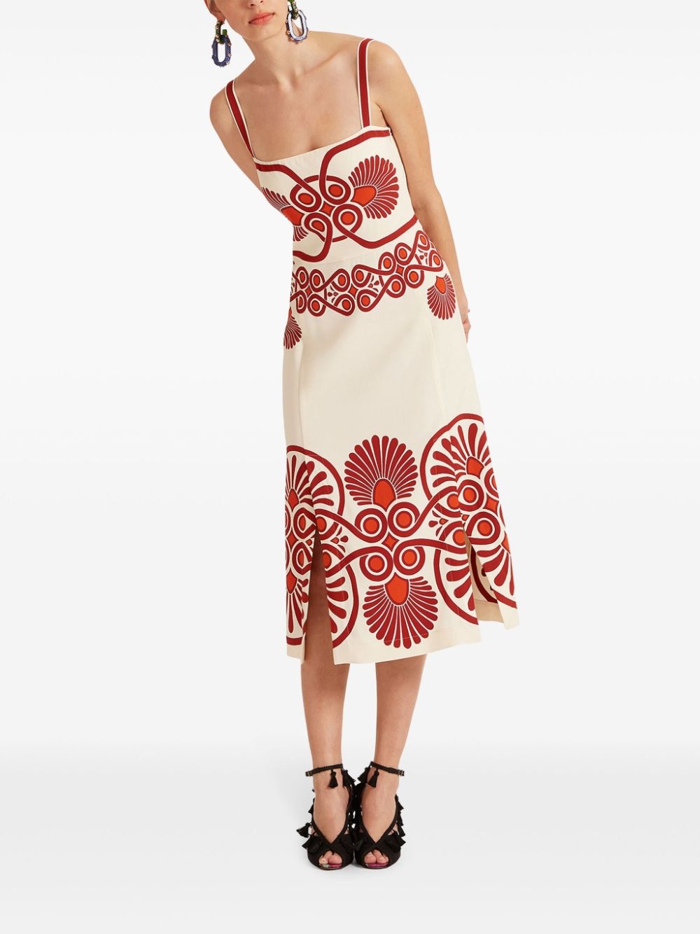 Buy Me a Martini geometric-print dress - 3