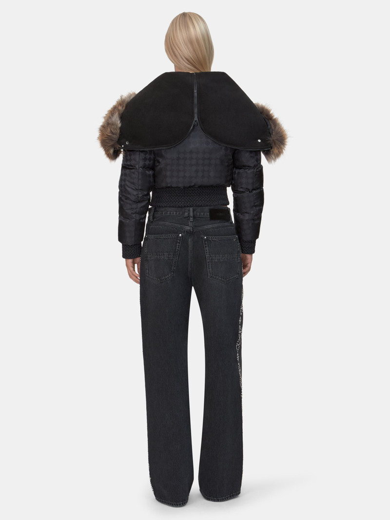 WOMEN'S STUD BAGGY JEAN 4