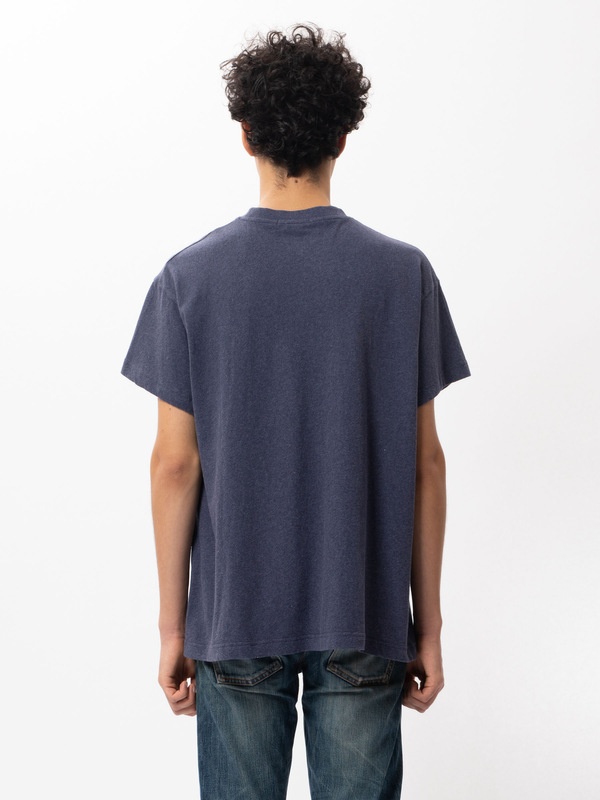 Milton Recycled Tee  Bluemelange - 3