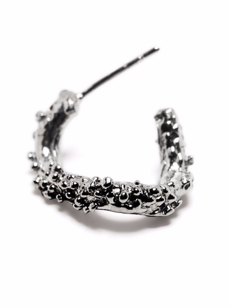 ALIGHIERI The Rocky Terrain hoop earring outlook