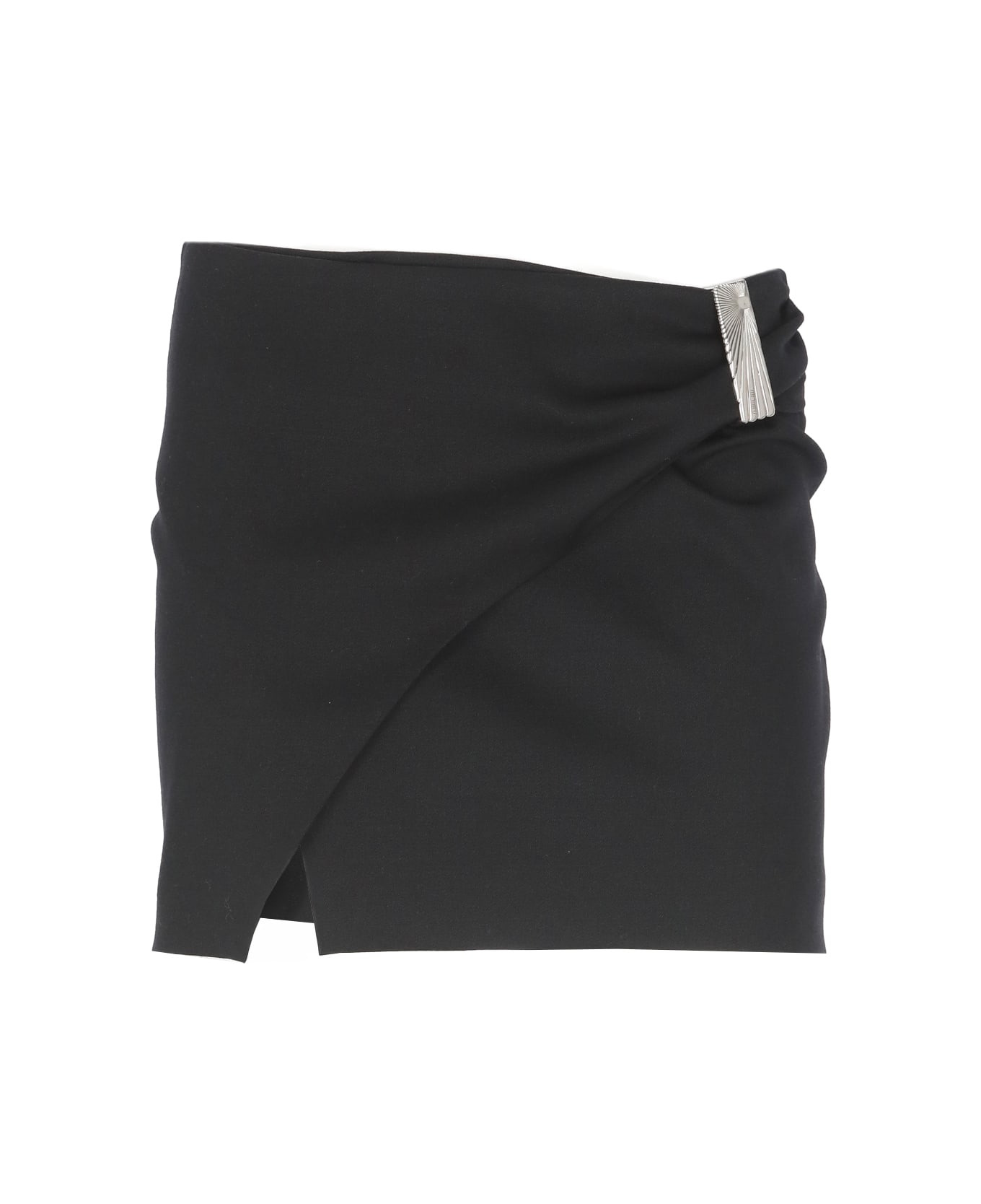 Virgin Wool Mini Skirt - 1
