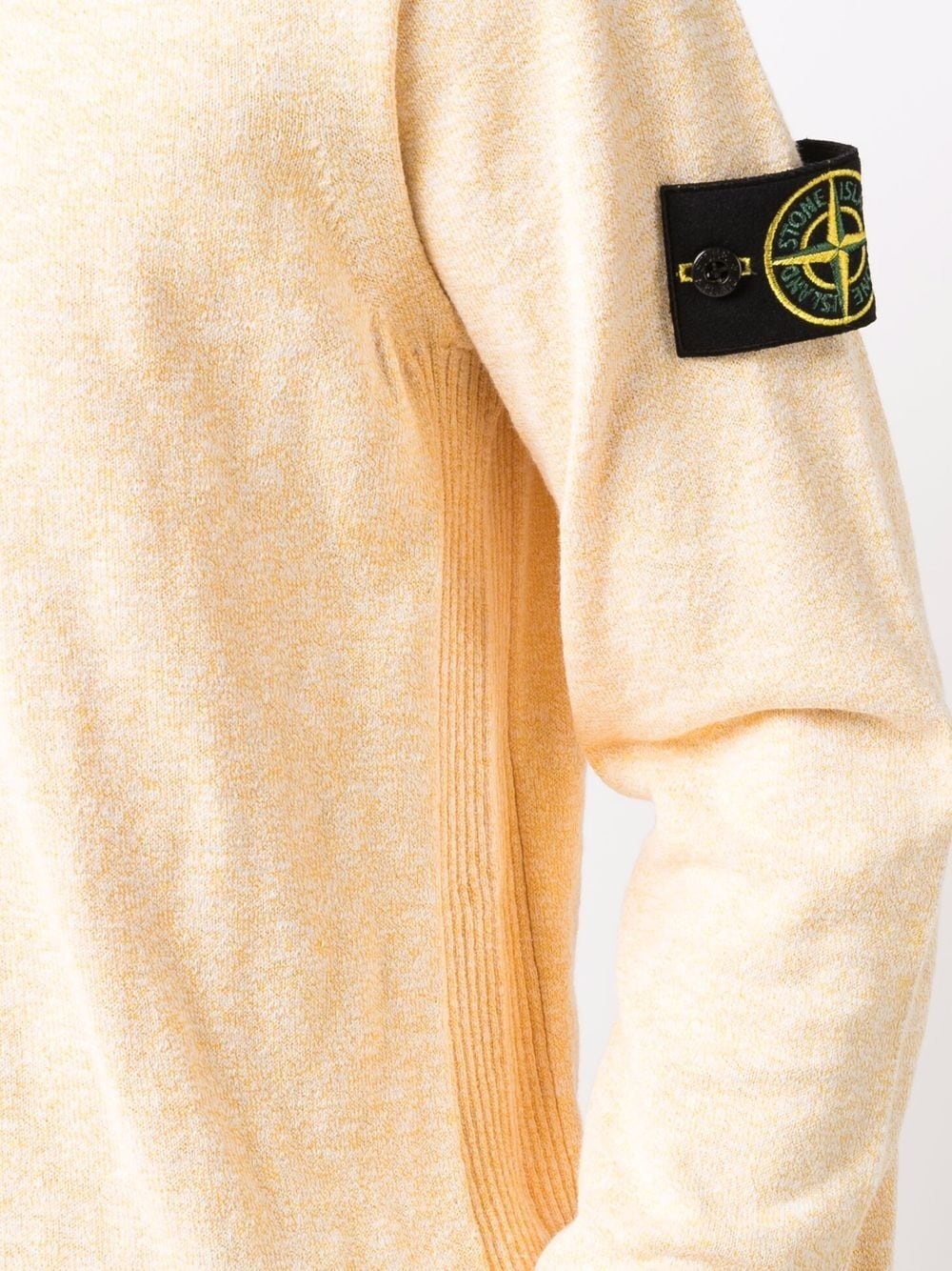 logo-patch long sleeved jumper - 5