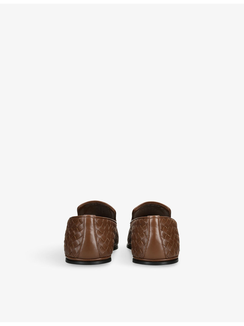 Bottega Veneta Sunday Intrecciato Leather Slippers outlook