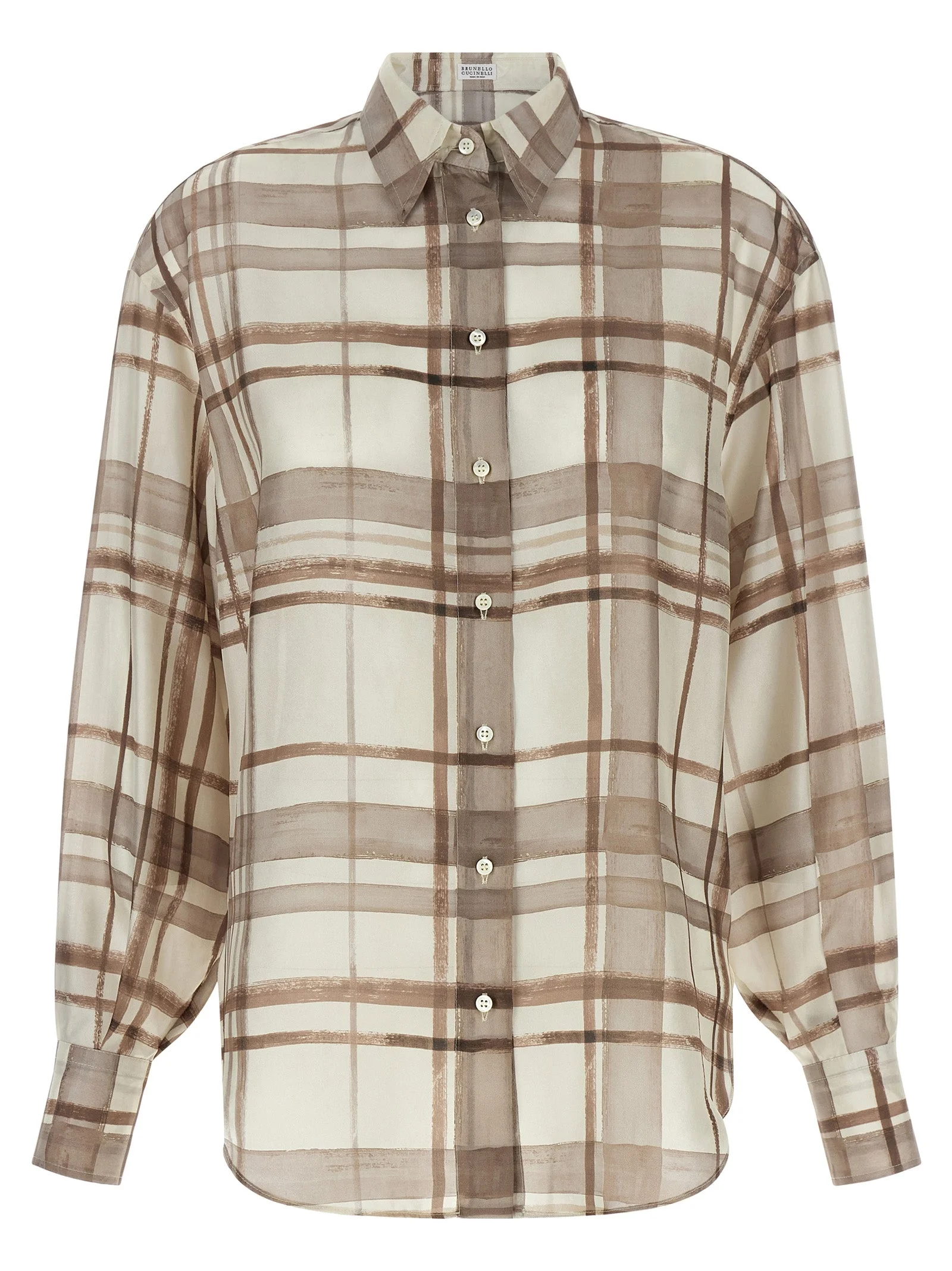 Brunello Cucinelli Women Silk Shirt - 1