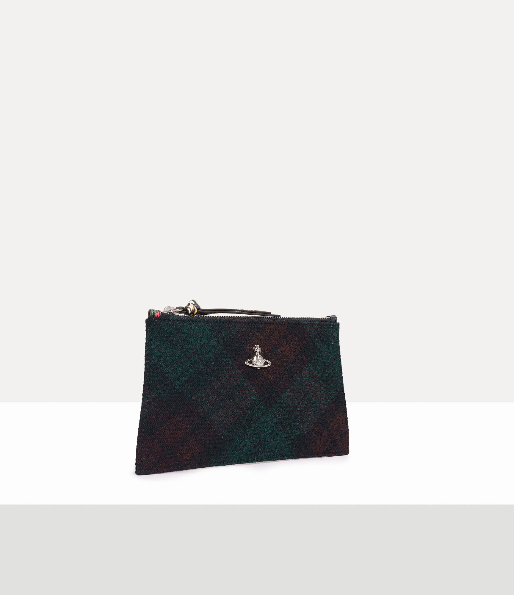 SMALL FLAT ZIP CLUTCH - 2