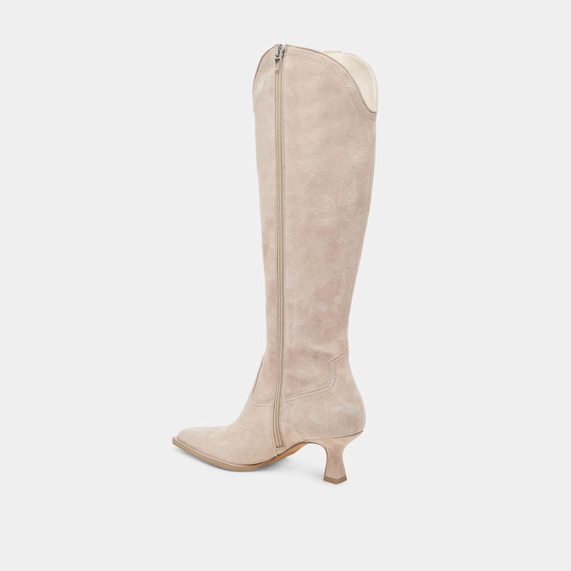 ARIANA BOOTS TAUPE SUEDE 5