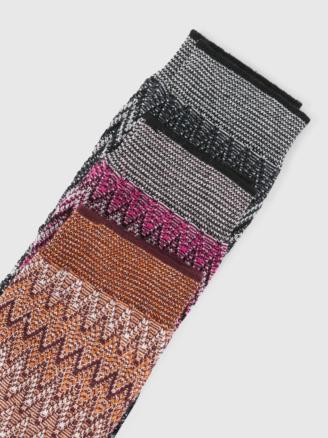 Set of 3 zig zag socks - 3