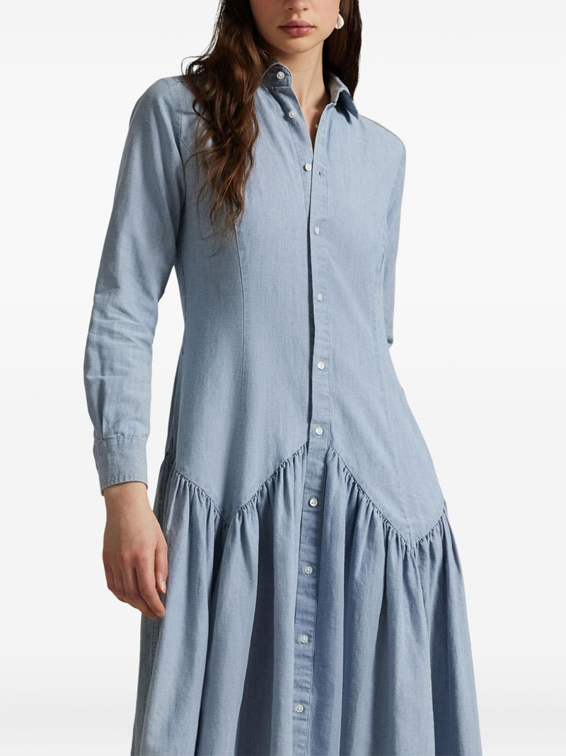 button-up shirt dress 4