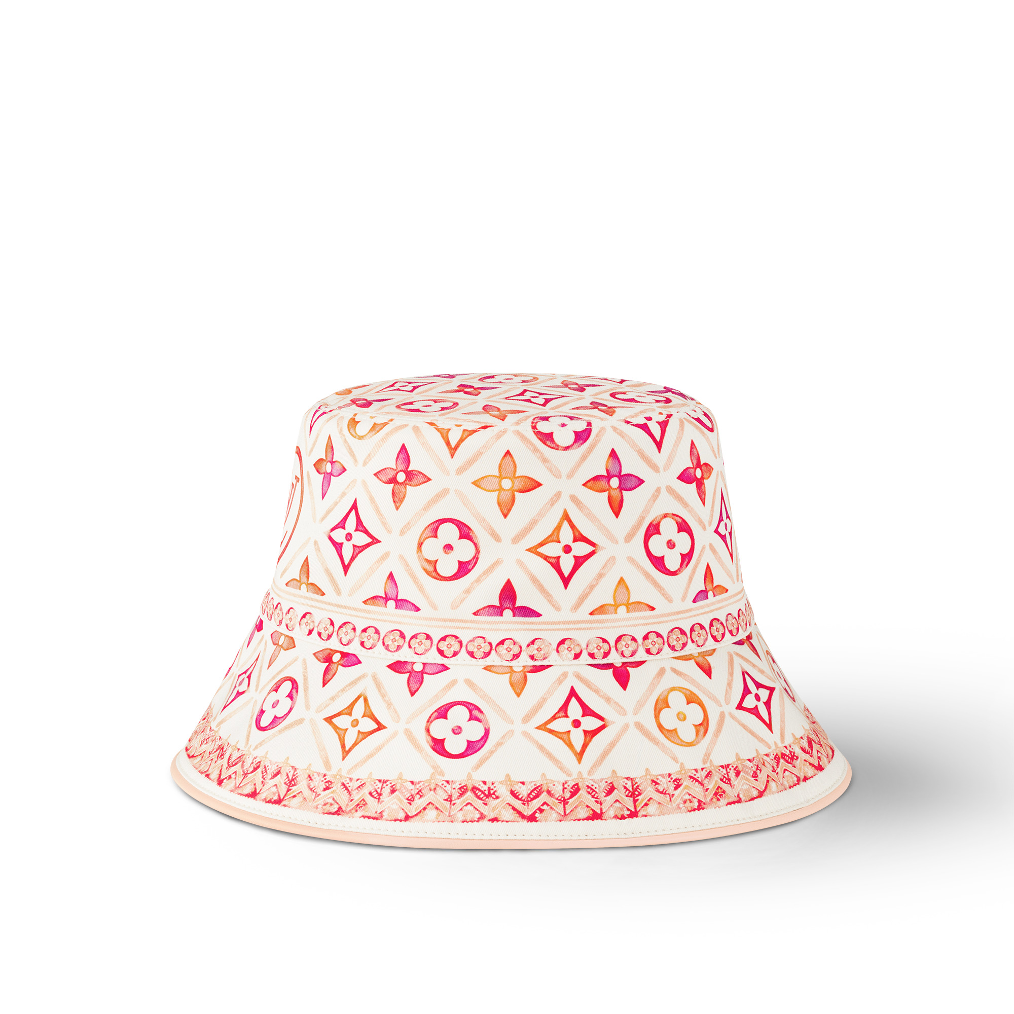 LV Tiles Reversible Bucket Hat - 1