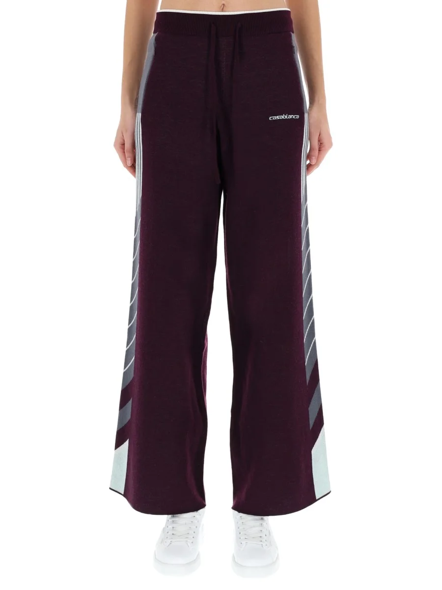 PANTALONE DA TENNIS DIAGONAL IN LANA - 1