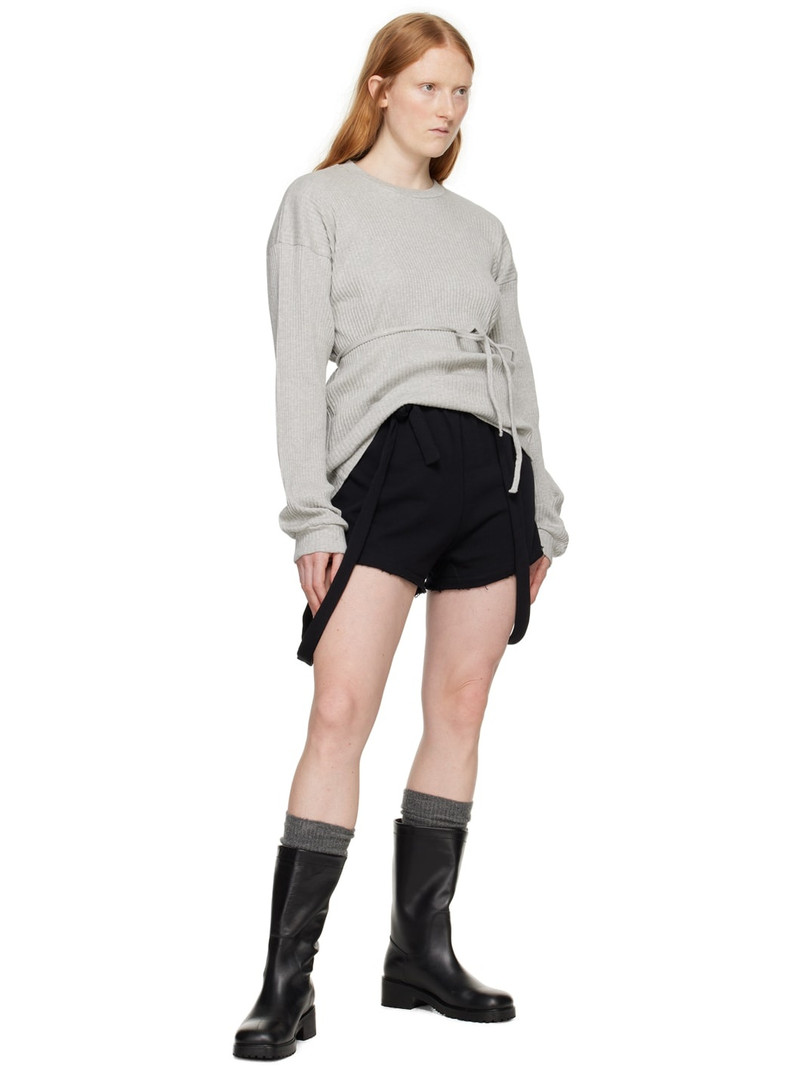 BASERANGE Black Route Shorts outlook