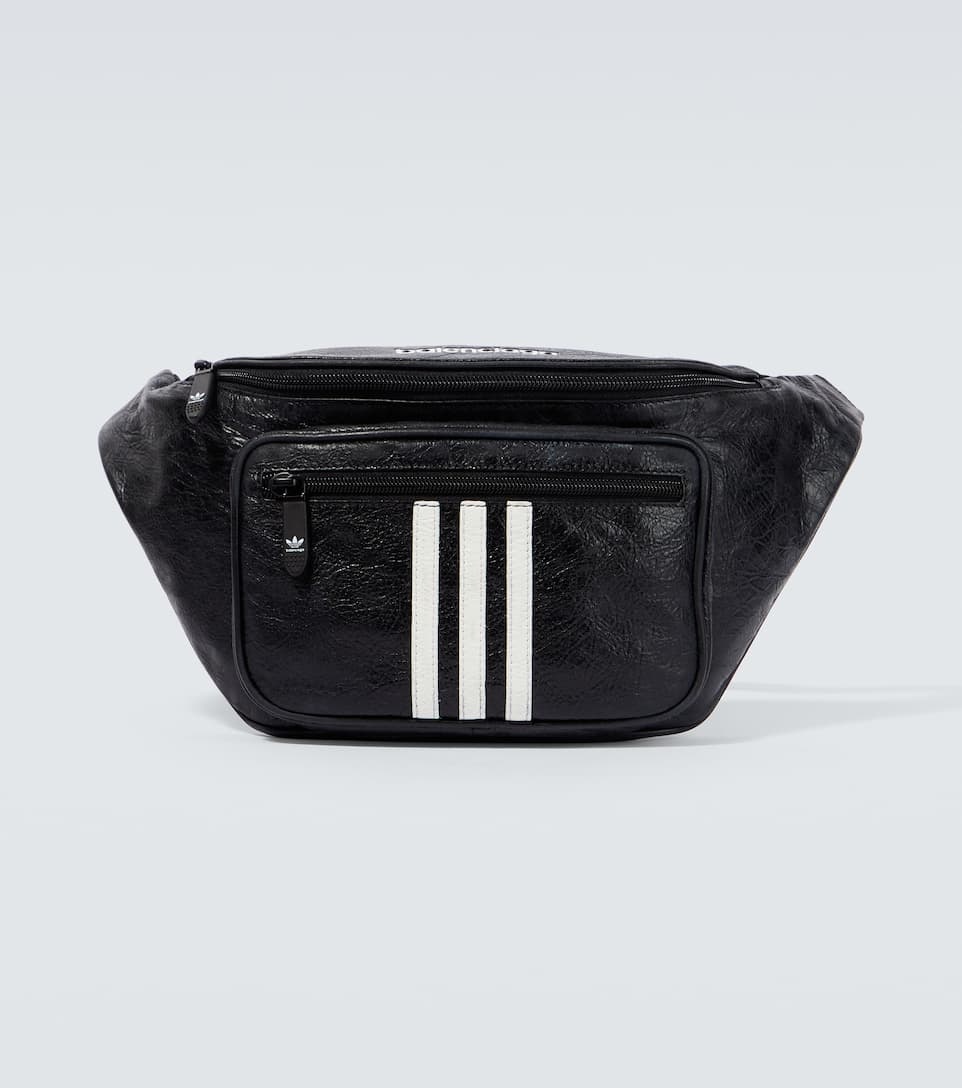 BALENCIAGA x Adidas leather belt bag | mytheresa | REVERSIBLE