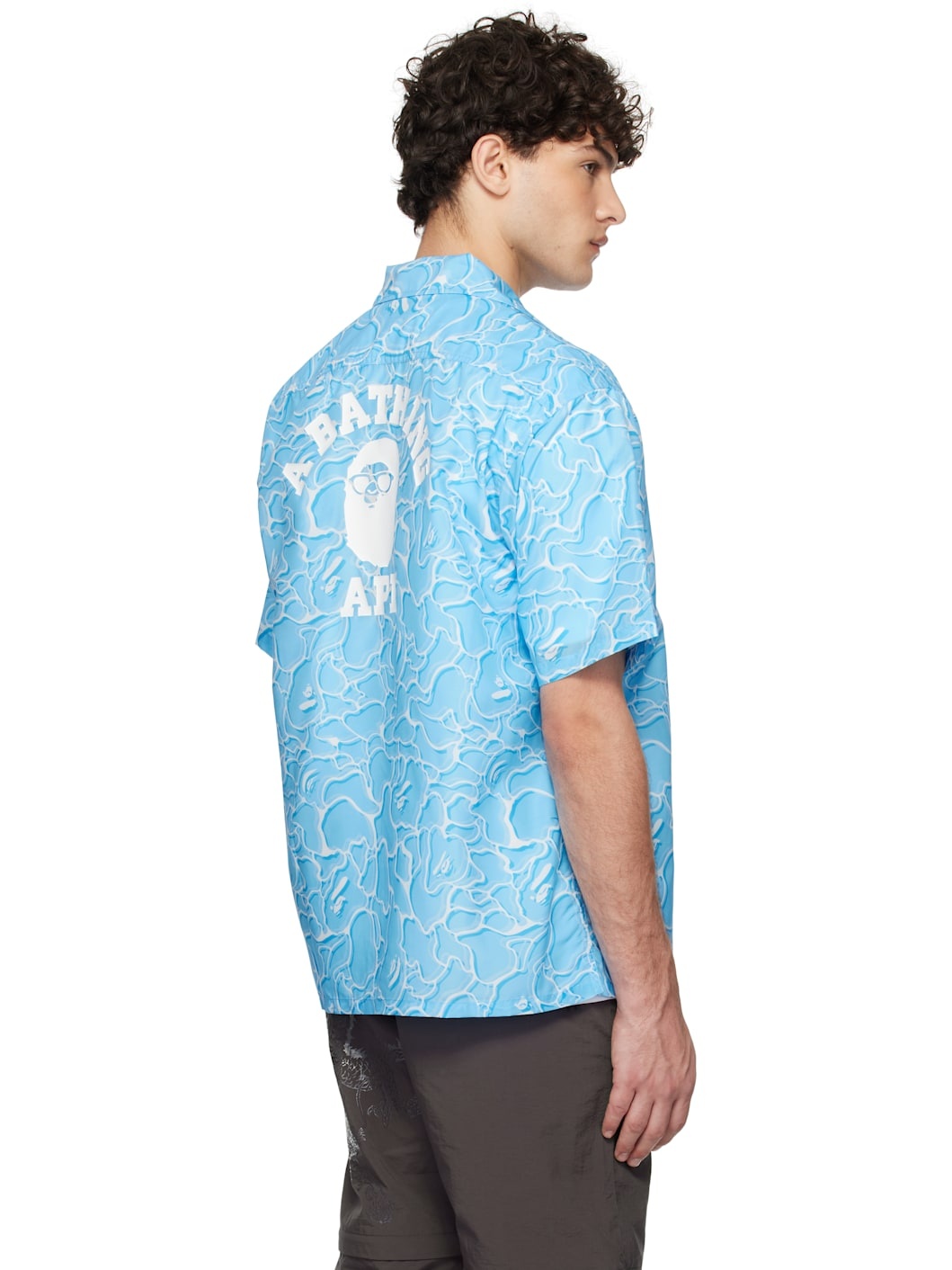Blue ABC Sea Surface Camo Shirt - 3