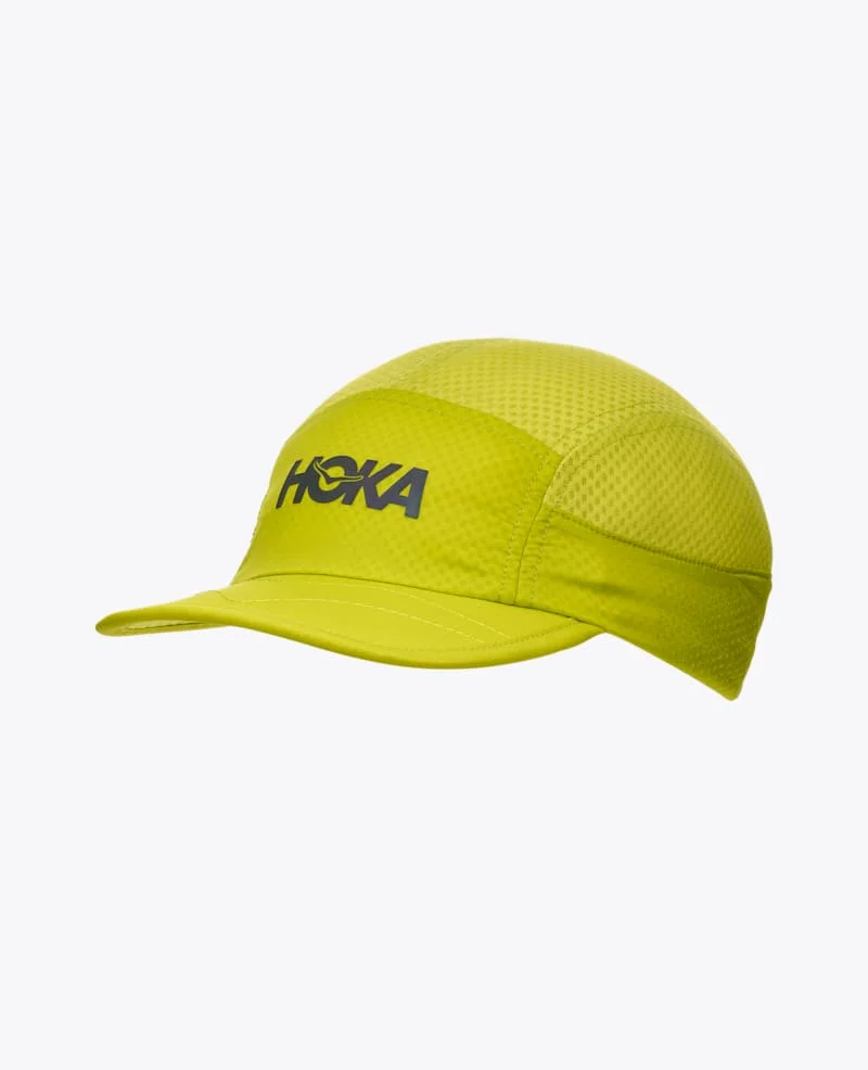 Trail Run Hat Hiking Shoes in Hoka Citrus - 1